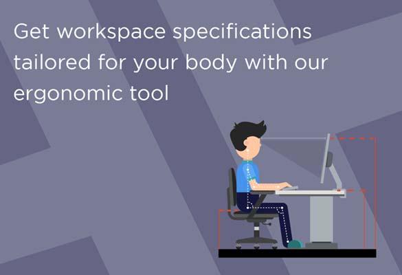 Find your workspace measurements